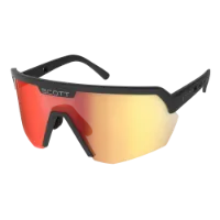 SCOTT Sport Shield Cykelglasögon Matvit/Röd Krom