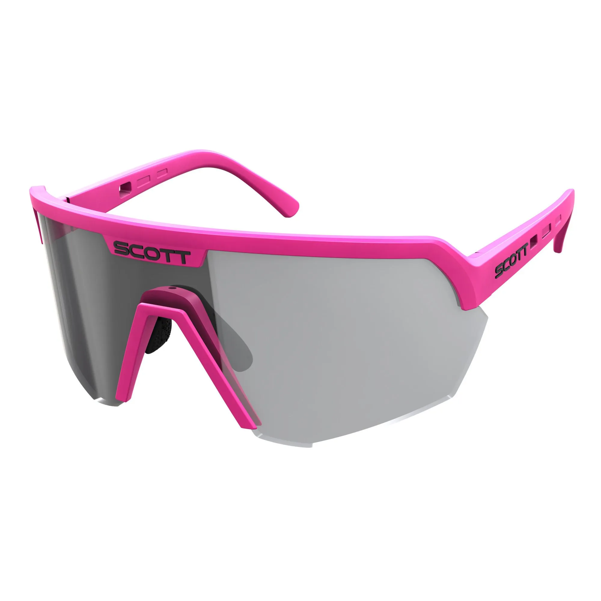 SCOTT Sport Shield Light Sensitive Cykelglasögon Pink/Grå, Rosa SCOTT Sport Shield Light Sensitive Cykelglasögon Pink/Grå, Rosa