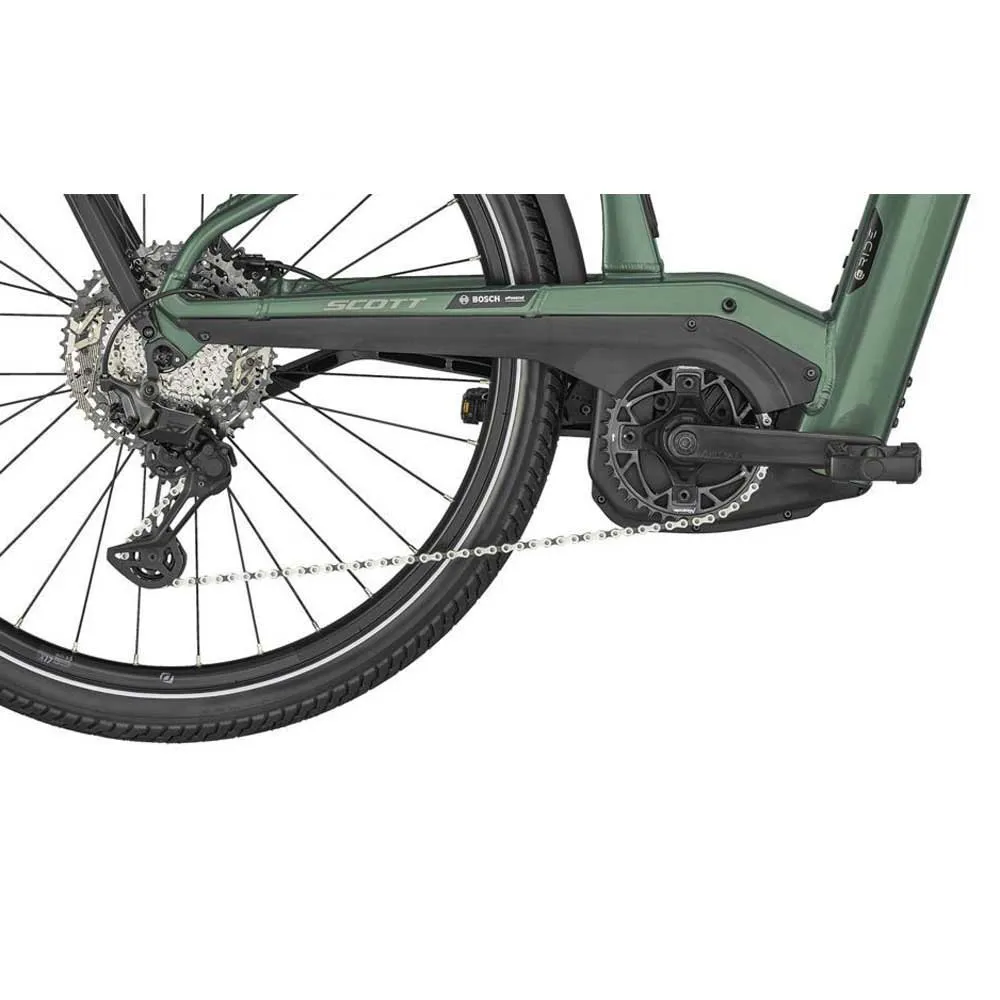 SCOTT Sub Sport Eride 10 Men 28´´ Shimano Xt Rd M8130sgs 11s Elcykel, Dark green, M, 750Wh