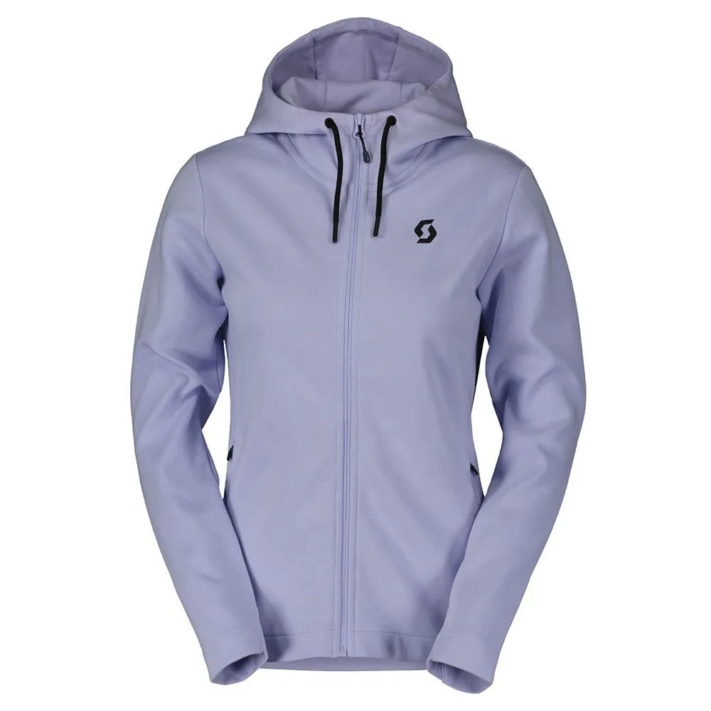 SCOTT Tech Zip Tröja Med Huva, Moon blue, L