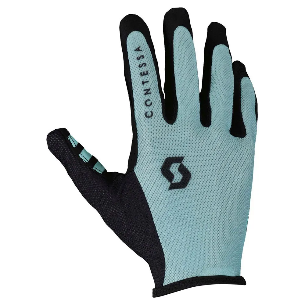 SCOTT Traction Contessa Sign Handskar, Topaz green / black SCOTT Traction Contessa Sign Handskar, Topaz green / black
