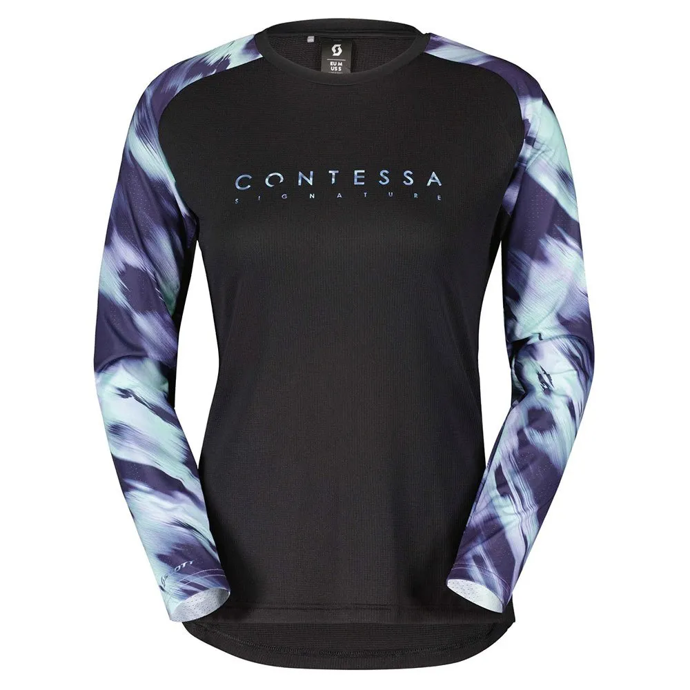 SCOTT Trail Contessa Signature Långärmad Endurotröja, Black, M SCOTT Trail Contessa Signature Långärmad Endurotröja, Black, M