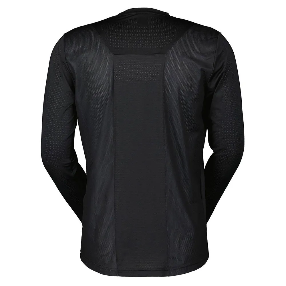 SCOTT Trail Flow Långärmad Endurotröja, Black / dark grey, M