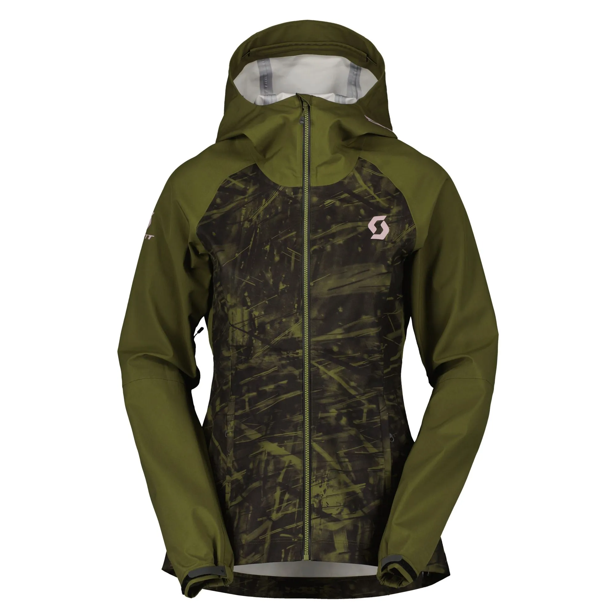 SCOTT Trail Storm Waterproof Jacka Svart/Ljuslila för Dam SCOTT Trail Storm Waterproof Jacka Svart/Ljuslila för Dam