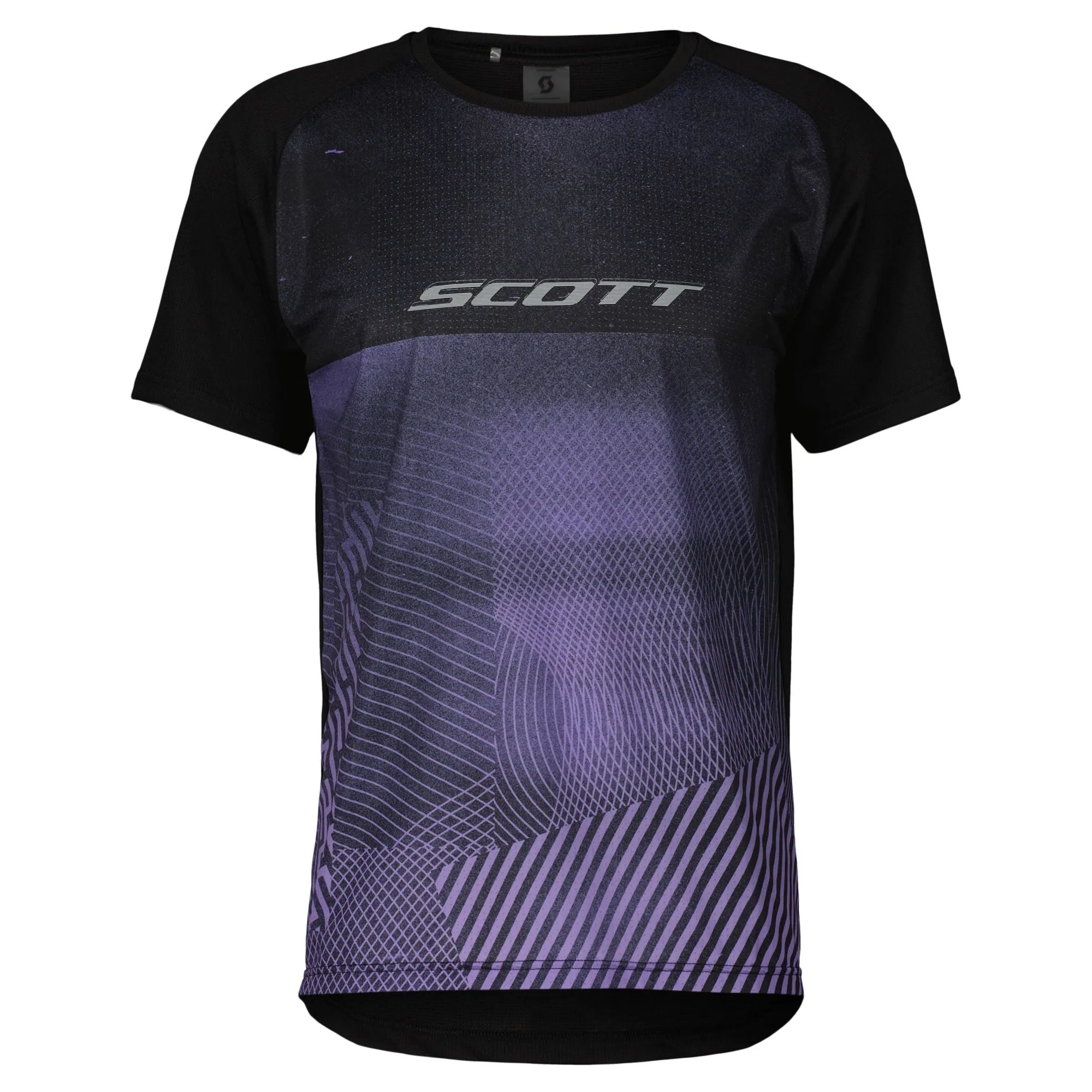 SCOTT Trail Tuned kortärmad cykeltröja swish purple/black herr