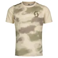 SCOTT Trail Vertic 10 kortärmad t-shirt cotton white/hay green junior