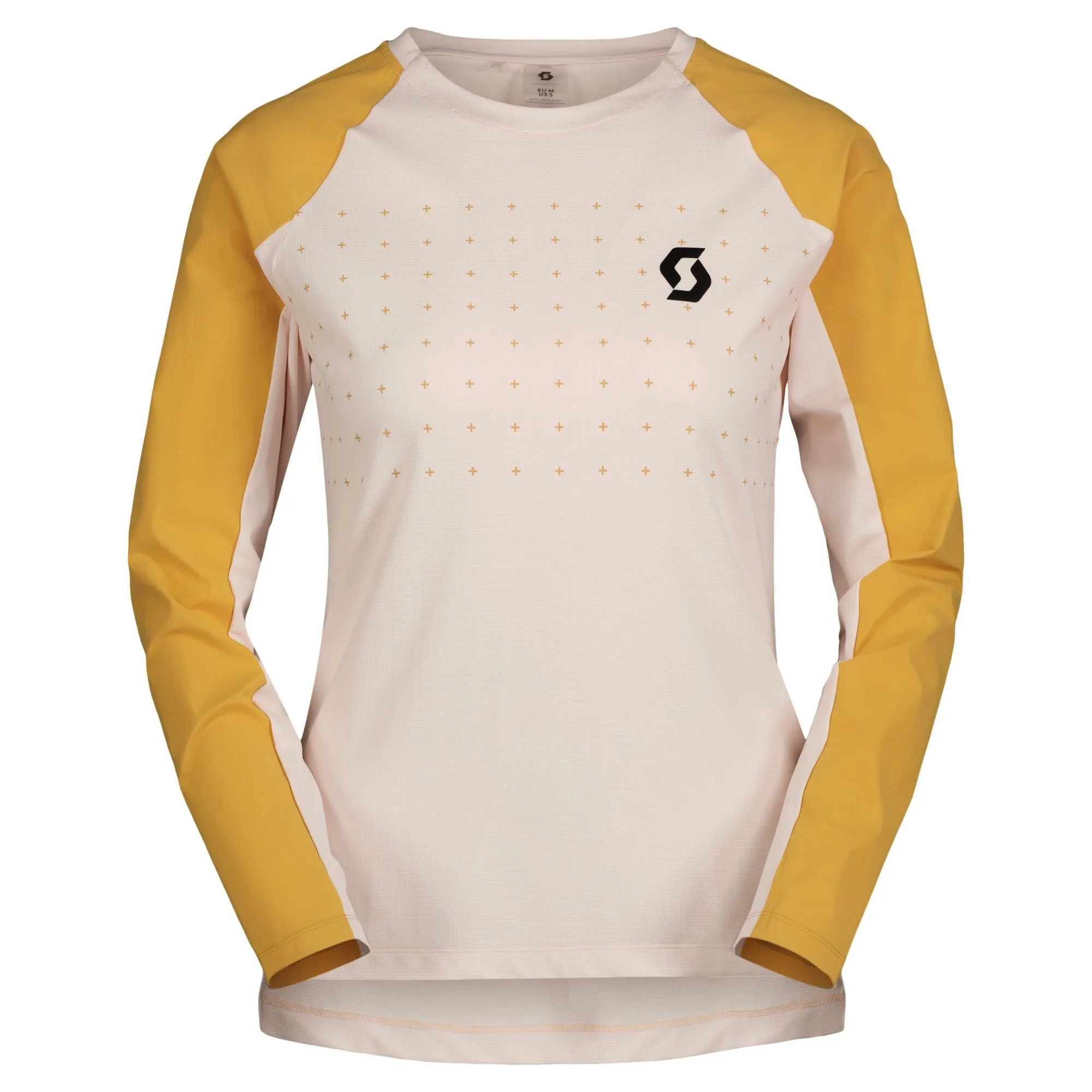 SCOTT Trail Vertic Pro långärmad cykeltröja sugar pink/biscuit beige dam