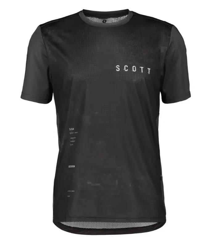 SCOTT Trail Vertic T-shirt, Svart/Grå, Grå/Svart, M