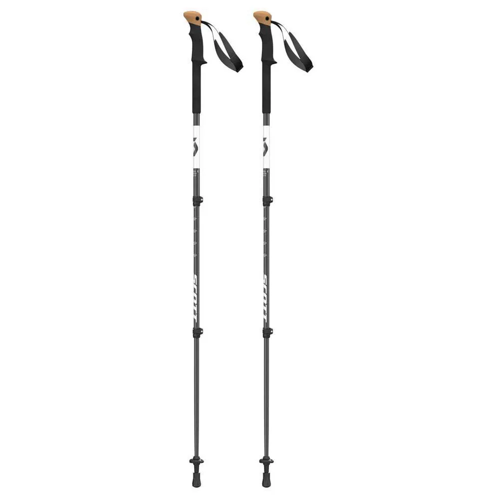 SCOTT Trek Carbon Stavar, Black, 100-130cm SCOTT Trek Carbon Stavar, Black, 100-130cm