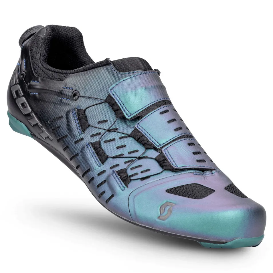 SCOTT Tri Carbon cykelskor prism green/black herr