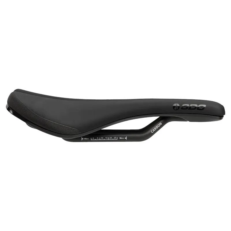 SDG Bel Air 3.0 Carbon Cykelsadel, Black, 140mm