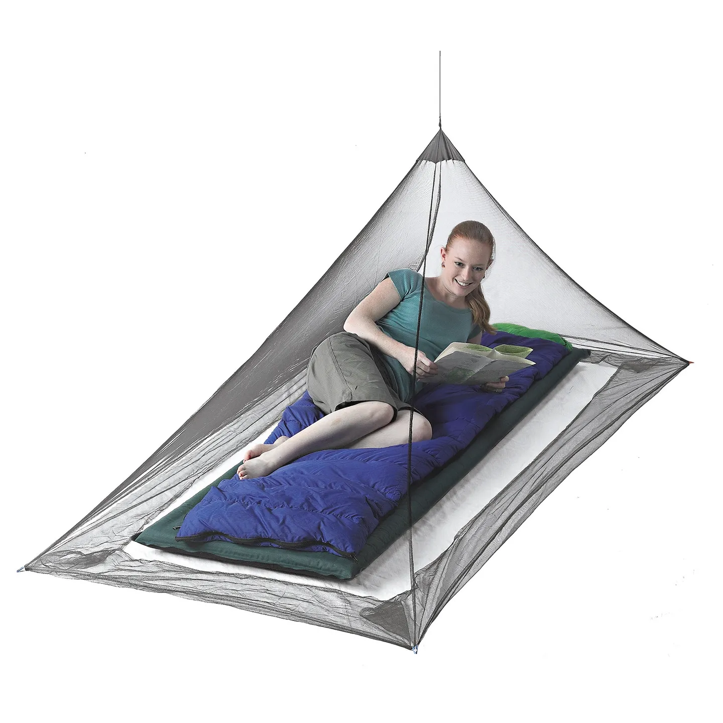 Sea To Summit 1P pyramid myggnät, BLACK, One Size