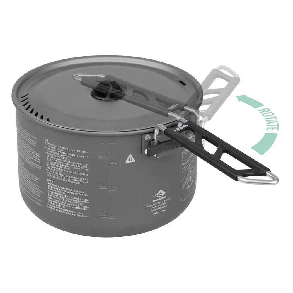 Sea To Summit Alpha 2.7l Kastrull, Steel, One Size