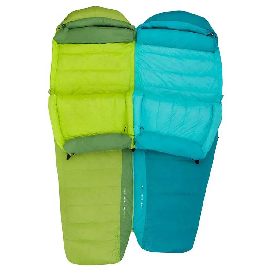 Sea To Summit Ascent Aci Sovsäck, Green, Left Zipper