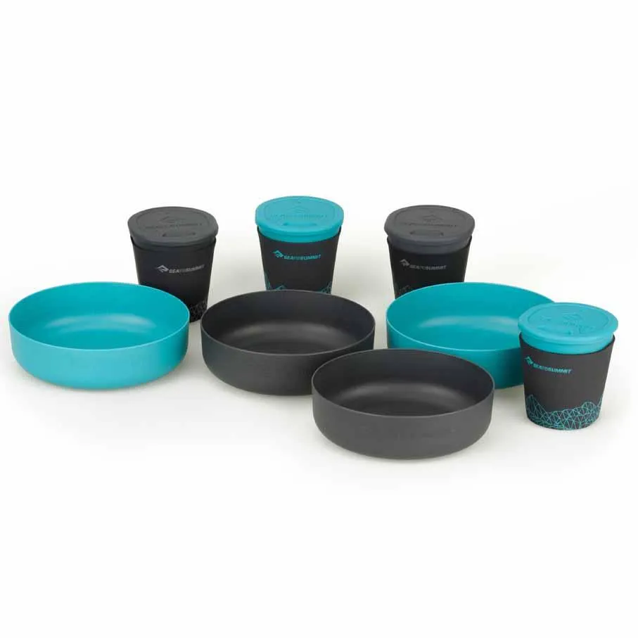 Sea To Summit Delta Light Camp 4.4 Set, Pacific blue / grey, One Size
