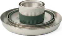 Sea To Summit Detour Stainless Steel Collapsible Dinnerware Set Sea To Summit Detour Stainless Steel Collapsible Dinnerware Set