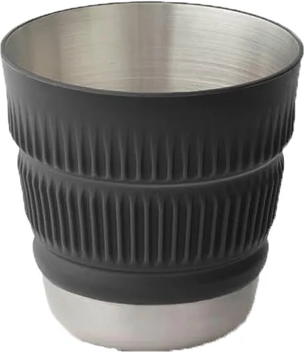 Sea To Summit Detour Stainless Steel Collapsible Mug, BELUGA BLACK, One Size