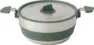 Sea To Summit Detour Stainless Steel Collapsible Pot 3 L, LAUREL WREATH GREEN, One Size