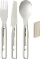 Sea To Summit Detour Stainless Steel Cutlery Set 3 Piece Stainless Steel Sea To Summit Detour Stainless Steel Cutlery Set 3 Piece Stainless Steel