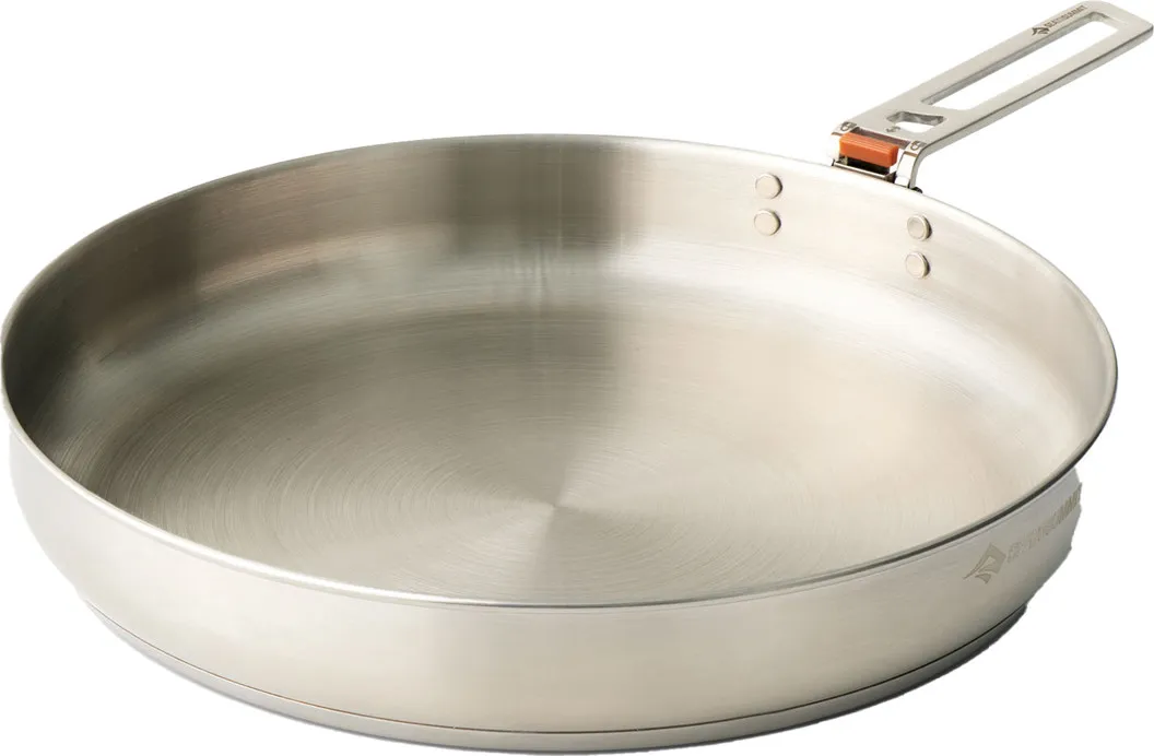 Sea To Summit Detour Stainless Steel Pan, STAINLESS STEEL GREY, One Size