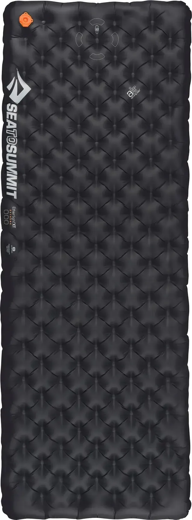 Sea To Summit EtherLight XT Extreme Rectangular Regular Wide, BLACK/ORANGE Sea To Summit EtherLight XT Extreme Rectangular Regular Wide, BLACK/ORANGE