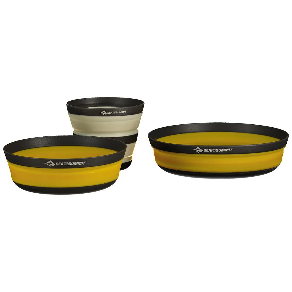 Sea To Summit Frontier 3 Units Bestickset, Grey / yellow, One Size