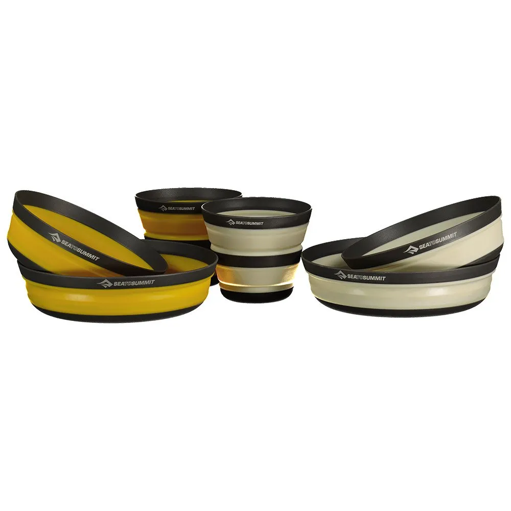 Sea To Summit Frontier 6 Units Bestickset, Grey / yellow, One Size