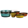 Sea To Summit Frontier Hopfällbart Kastrullset 5 Enheter, Green / yellow / rojo, One Size