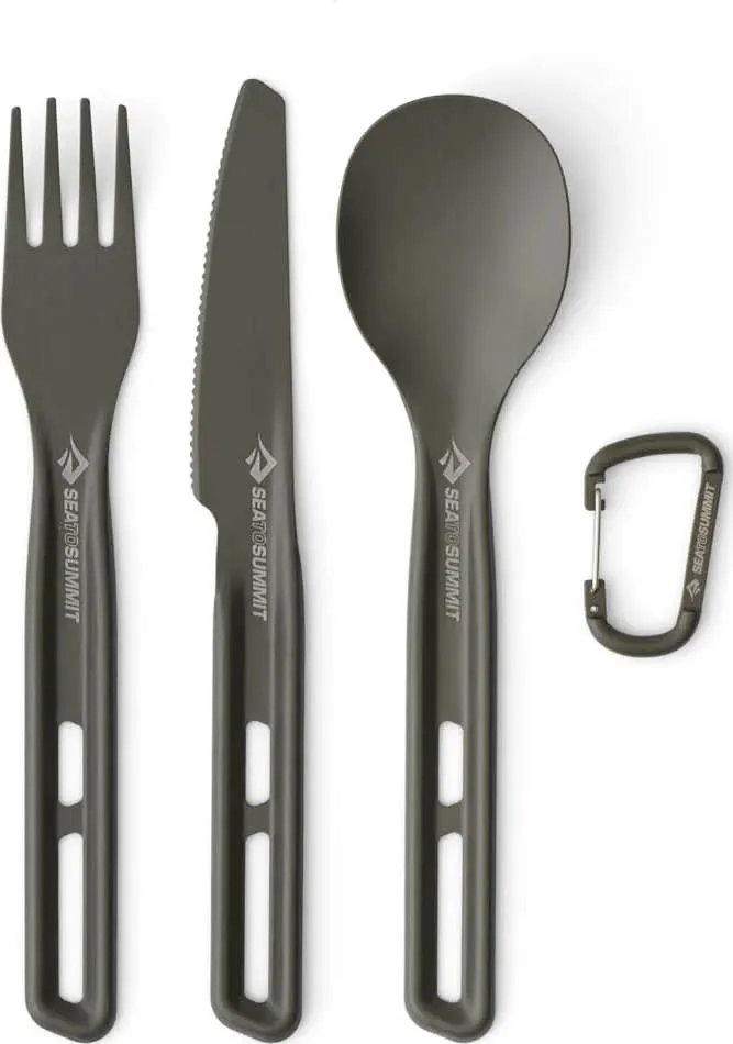 Sea To Summit Frontier UL Cutlery Set, Aluminium, One Size Sea To Summit Frontier UL Cutlery Set, Aluminium, One Size