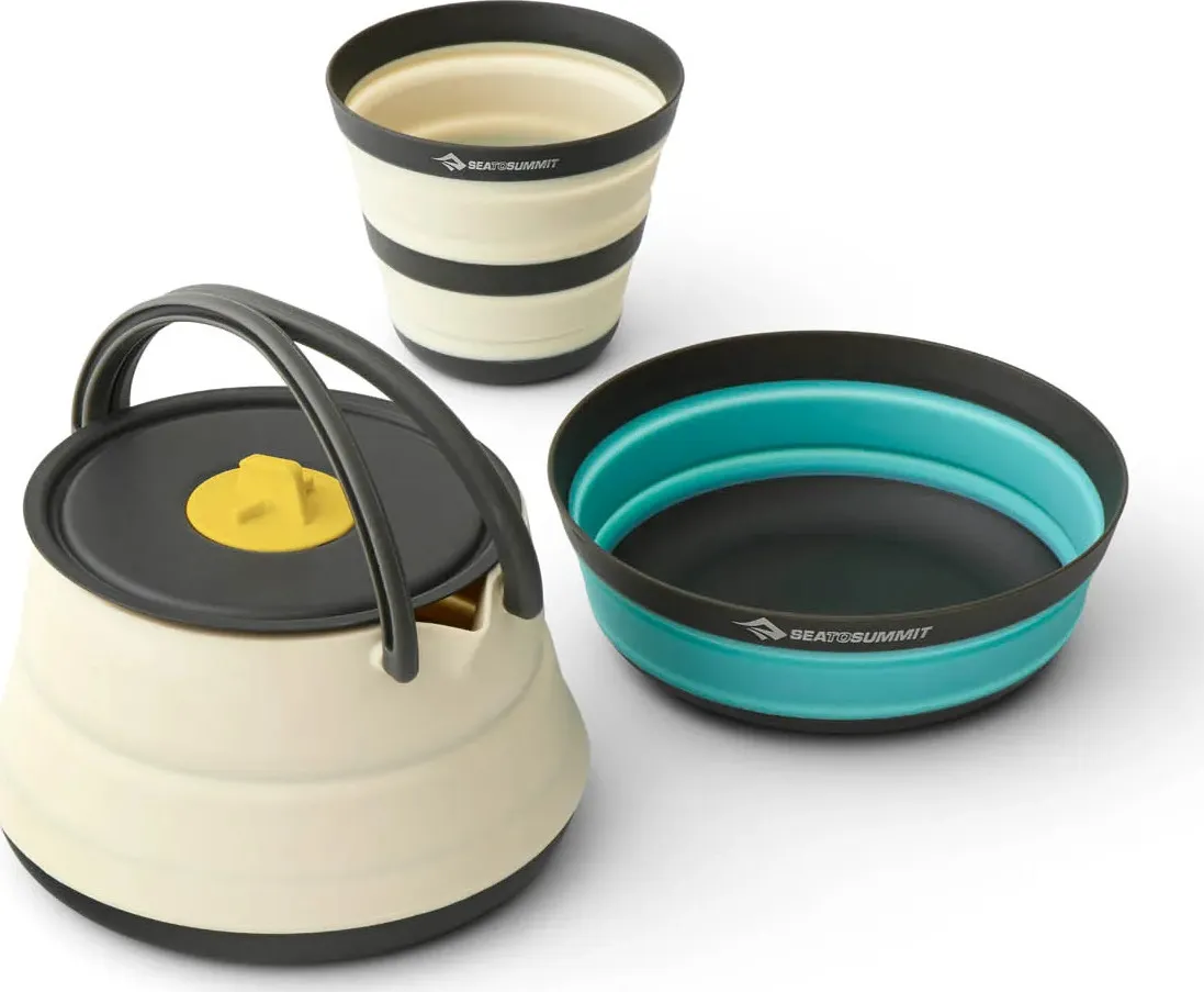 Sea To Summit Frontier Ultralight Collapsible Kettle Cook Set 3 Piece