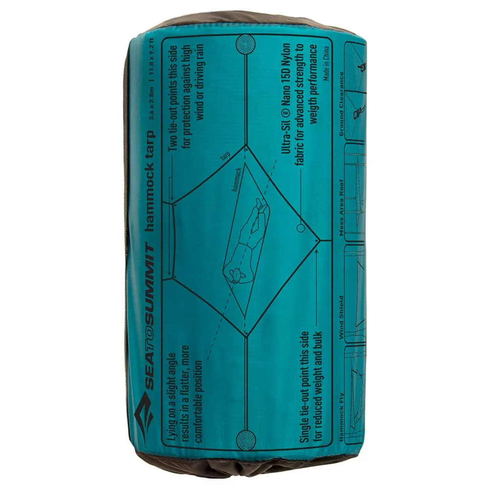Sea To Summit Hammock Ultralight Tarp 15d Presenning, Blue, One Size