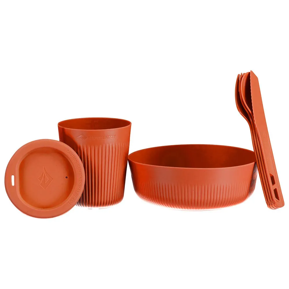 Sea To Summit Passage 6 Units Bestickset Refurbished, Orange, One Size