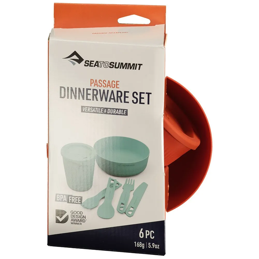 Sea To Summit Passage 6 Units Bestickset Refurbished, Orange, One Size