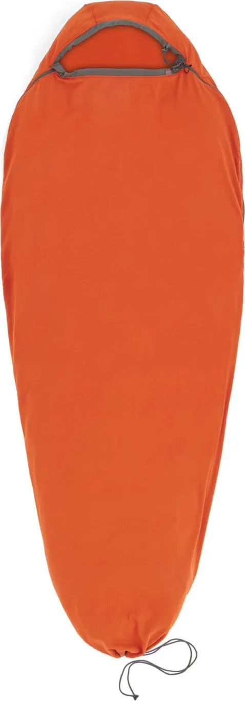 Sea To Summit Reactor Fleece Sleeping Bag Liner Compact, PICANTE RED Sea To Summit Reactor Fleece Sleeping Bag Liner Compact, PICANTE RED