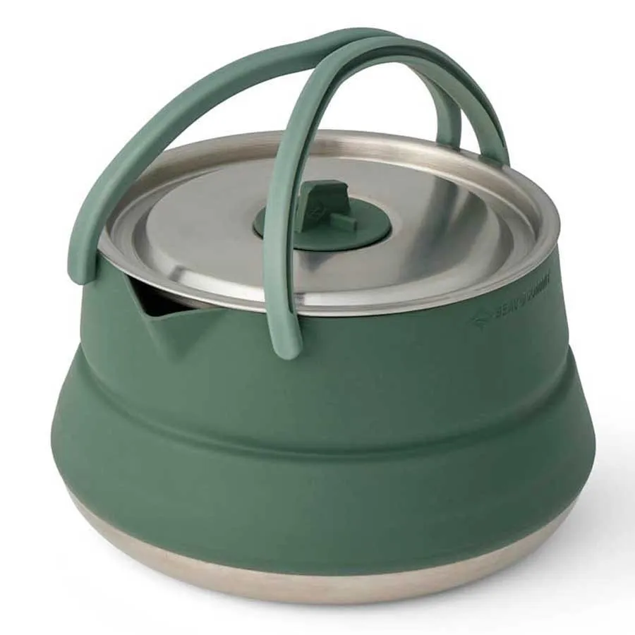 Sea To Summit Rostfritt Stål Omväg Vikbar Tekanna 1.6l, Steel, One Size