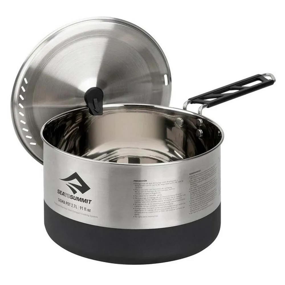 Sea To Summit Sigma 1.2l Kastrull, Steel, One Size