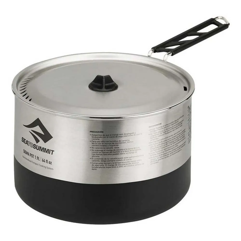 Sea To Summit Sigma Kastrull 1.9l, Steel, One Size