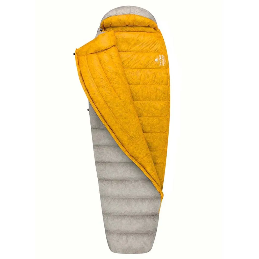 Sea To Summit Spark Spiii Sovsäck, Light gray / yellow, Left Zipper