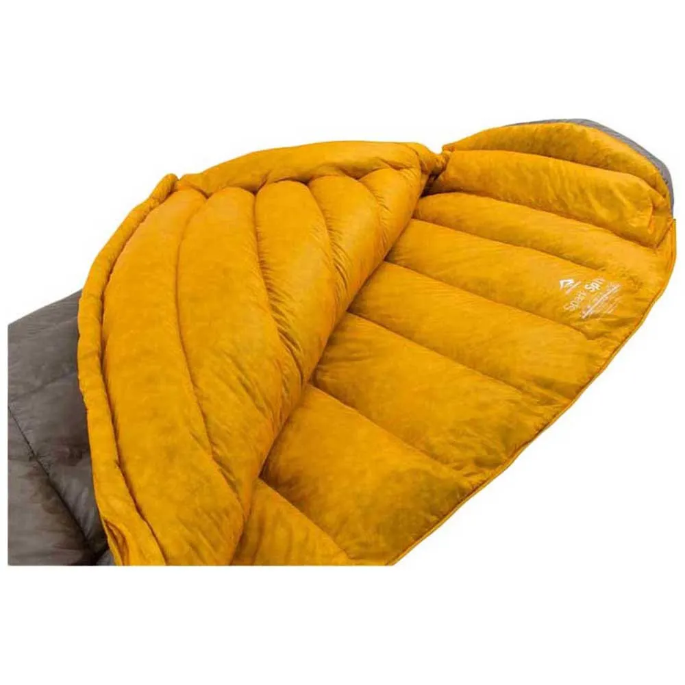 Sea To Summit Spark Spiv Sovsäck, Dark gray / yellow, Left Zipper Sea To Summit Spark Spiv Sovsäck, Dark gray / yellow, Left Zipper
