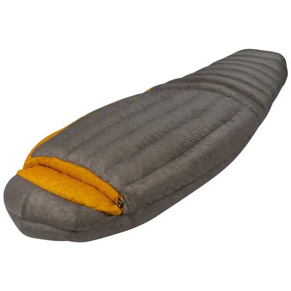 Sea To Summit Spark Spiv Sovsäck, Dark gray / yellow, Left Zipper Sea To Summit Spark Spiv Sovsäck, Dark gray / yellow, Left Zipper