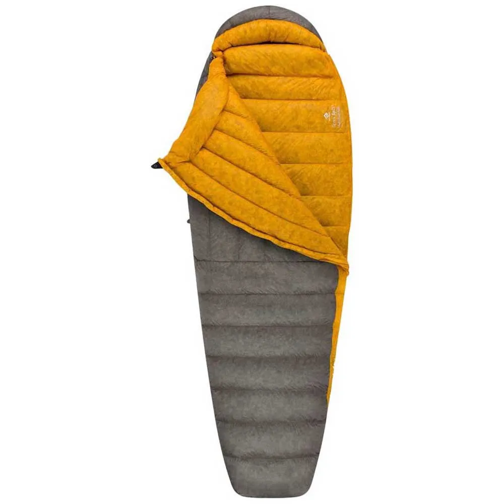 Sea To Summit Spark Spiv Sovsäck, Dark gray / yellow, Left Zipper Sea To Summit Spark Spiv Sovsäck, Dark gray / yellow, Left Zipper