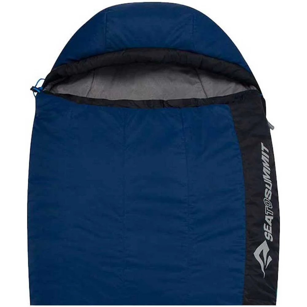 Sea To Summit Trailhead Thii Sovsäck, Cobalt blue, Left Zipper