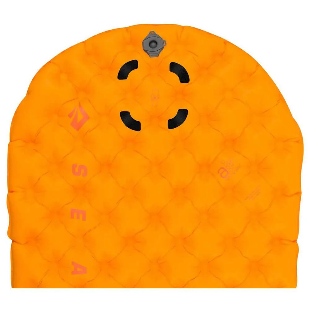 Sea To Summit Ultralight Asc Insulated Xs Uppblåsbar Madrass, Orange