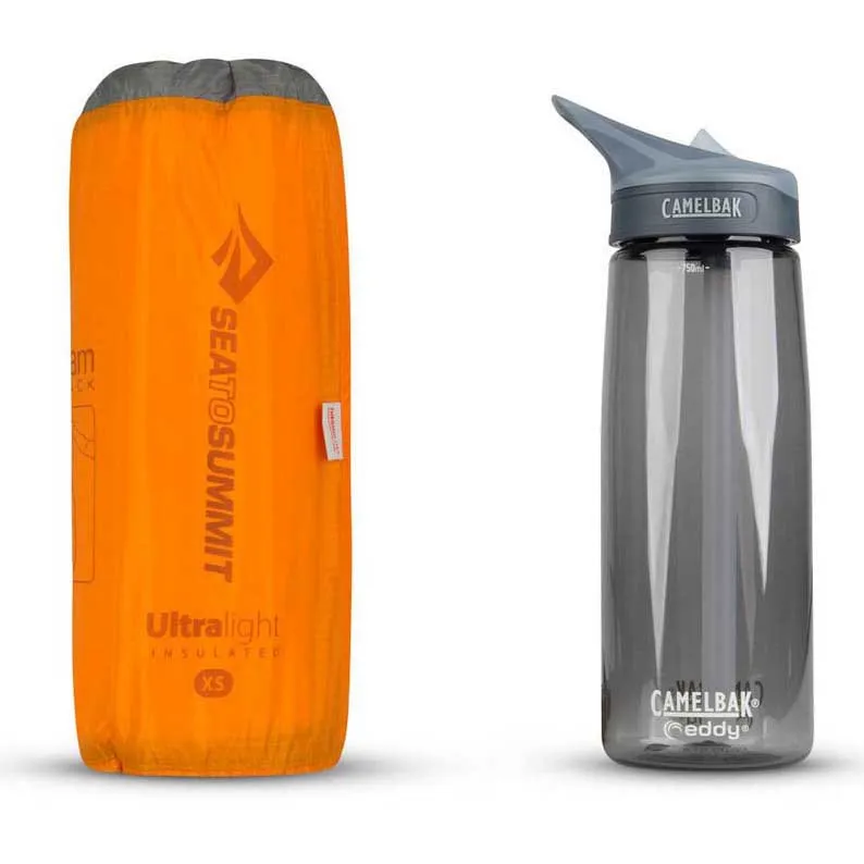 Sea To Summit Ultralight Asc Insulated Xs Uppblåsbar Madrass, Orange