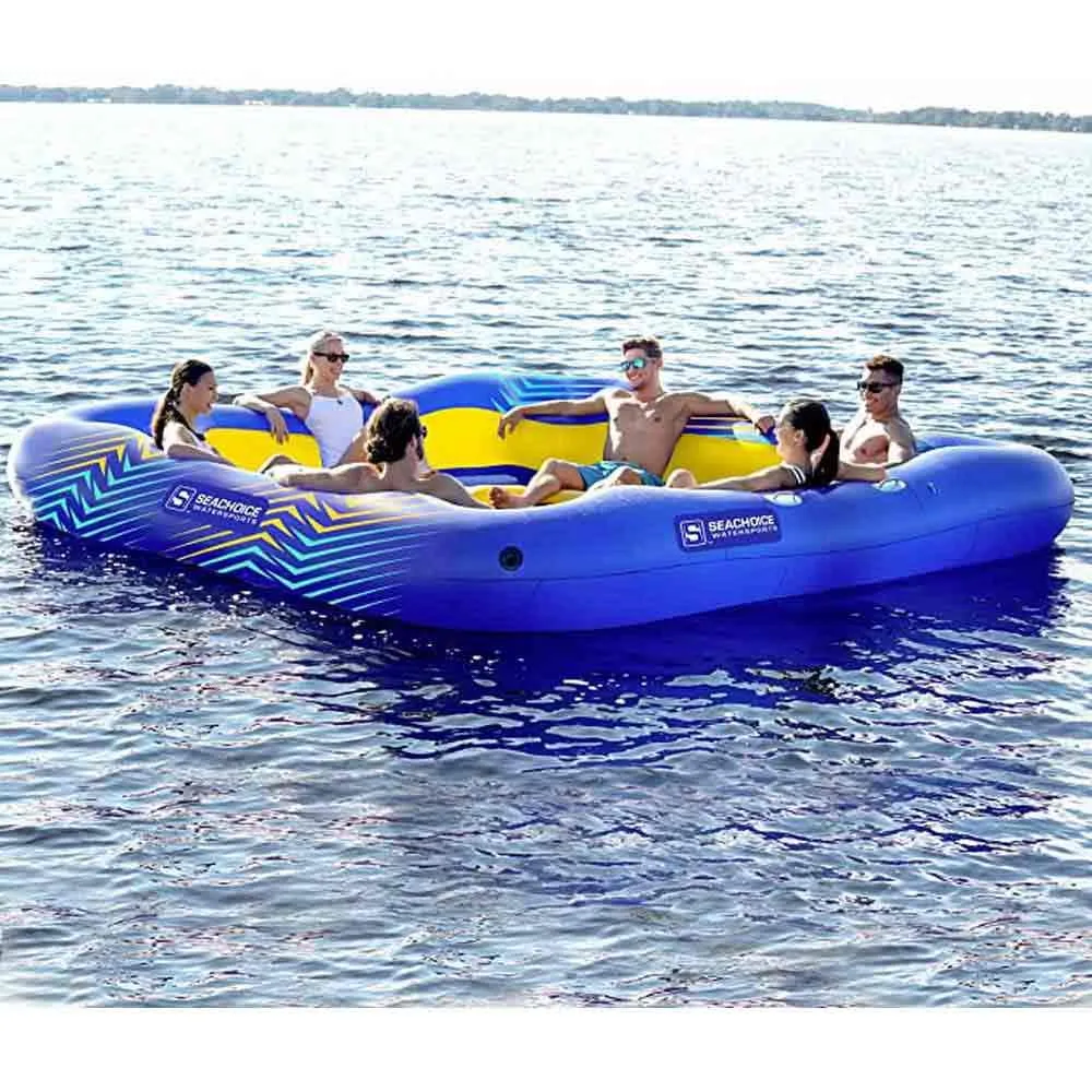 Seachoice Party Raft Badmadrass unisex, Blue, 360 x 360cm