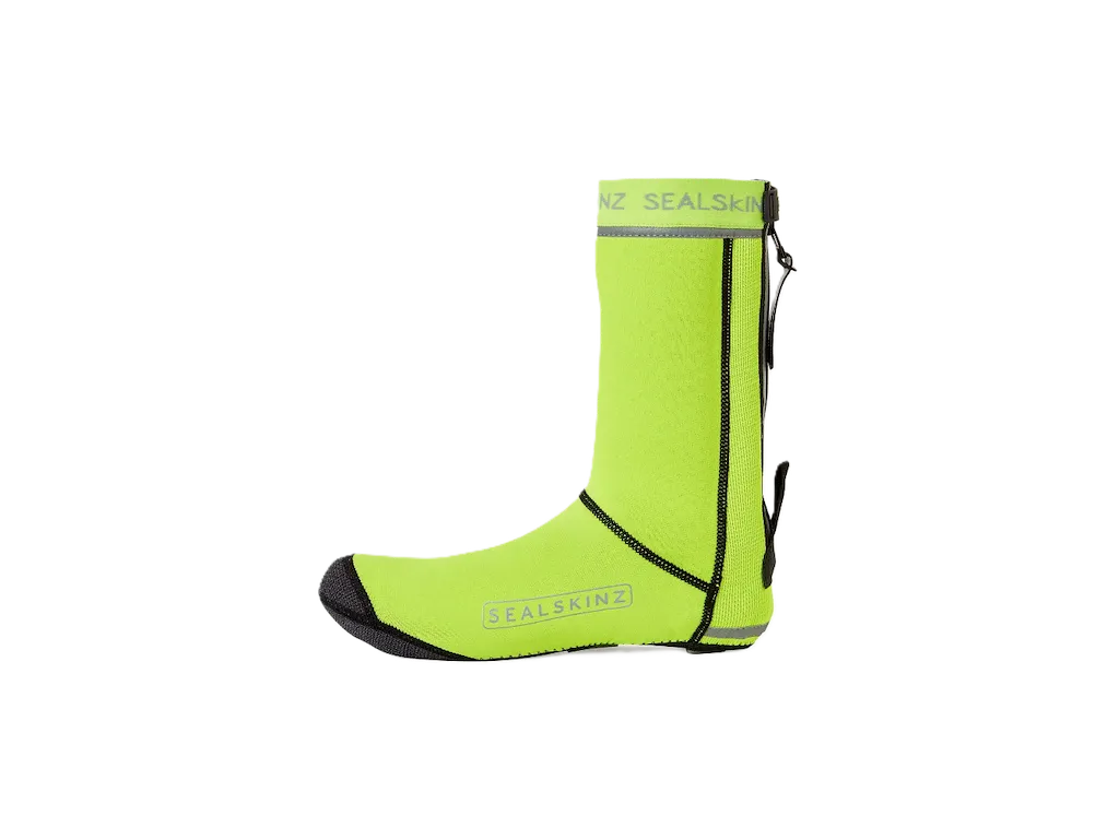 Sealskinz Caston vattentäta skoöverdrag neongul Sealskinz Caston vattentäta skoöverdrag neongul