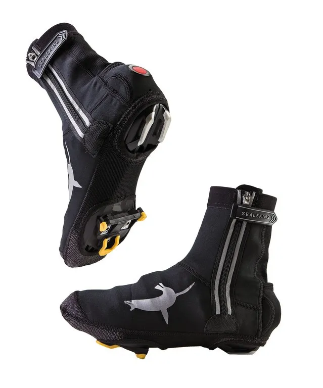 Sealskinz Halo Neopren Skoöverdrag med Ljus, Svart Sealskinz Halo Neopren Skoöverdrag med Ljus, Svart