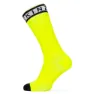 Sealskinz Hydrostop Wp Large Strumpor, Yellow fluo / black / white