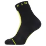 Sealskinz Wp Warm Weather Hydrostop Strumpor, Black / neon yellow
