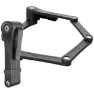Seatylock Foldylock Clipster Hopfällbart Lås, Black / red, 75cm